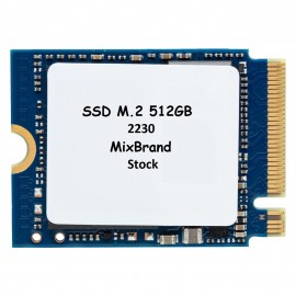 حافظه اس اس دی اینترنال استوک میکس برند M.2 512GB تک شیار 2230 بدون پک