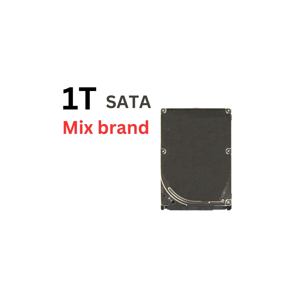 هارد دیسک لپ تاپ اینترنال میکس برند 1TB SATA NEW