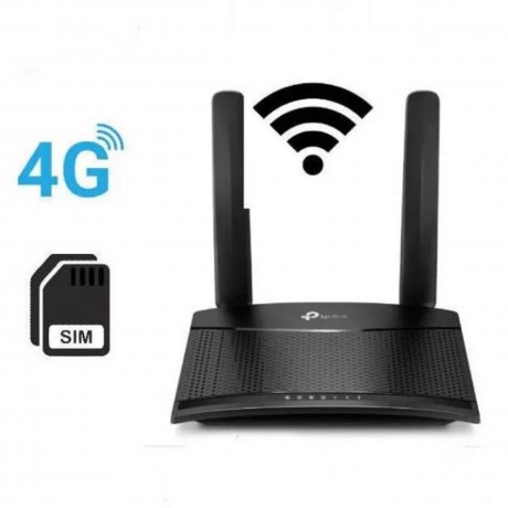 مودم 4G LTE تی پی لینک مدل TL-MR100 مشکی براق