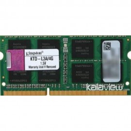 رم لپ تاپ کینگستون 4GB مدل DDR3 باس 1066MHZ/8500 چین KTD-L3A/4G تایمینگ CL7